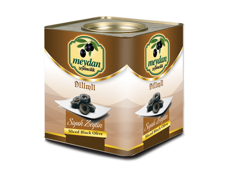 Dilimli (Siyah - Yeşil) Zeytin 8 Kg