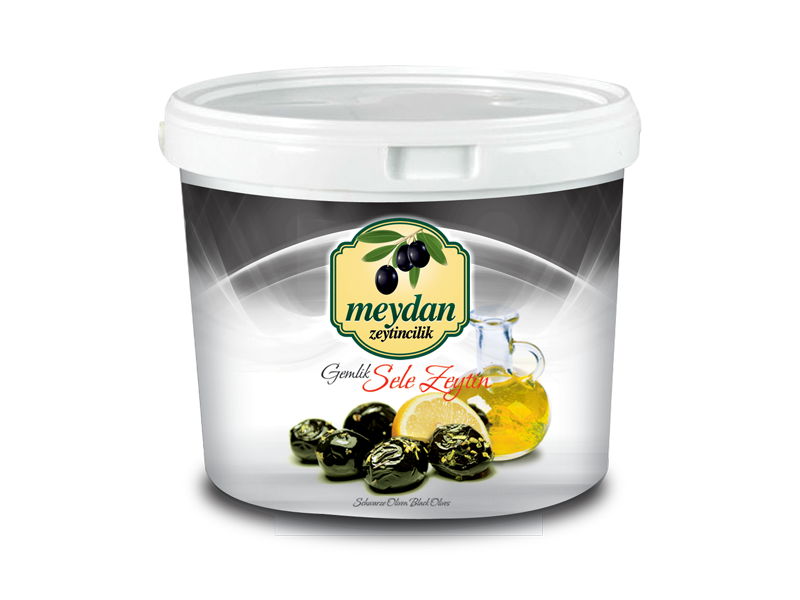 Siyah Zeytin 9 Kg (Kova)