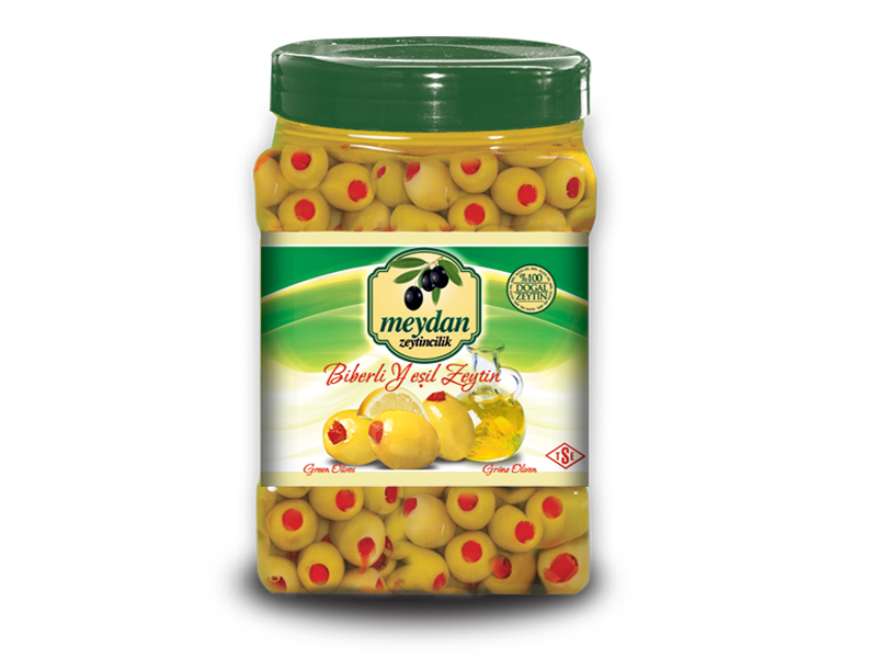 Biberli Yeşil 900 Gr